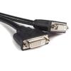 Startech.Com 8in LFH 59 Male to Dual Female DVI I DMS 59 Cable DMSDVIDVI1